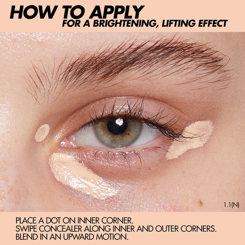 HD SKIN CONCEALER - Buildable concealer: smoothing & blurring effect